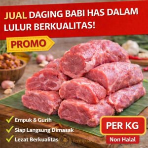 daging babi has dalam lulur