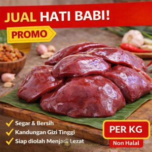hati babi produk