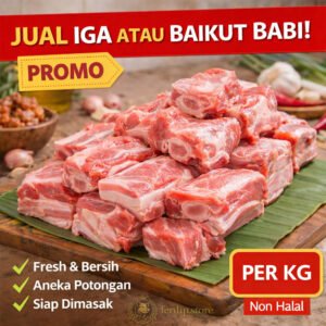 iga atau baikut babi produk
