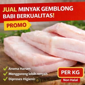 minyak gemblong babi produk