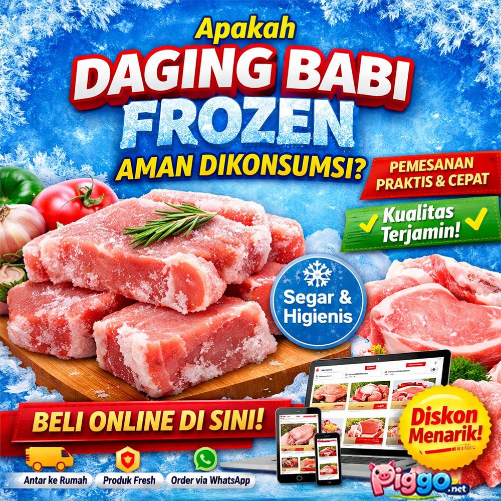 daging babi frozen