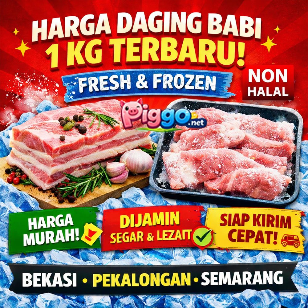 harga daging babi 1 kg