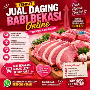 jual daging babi bekasi
