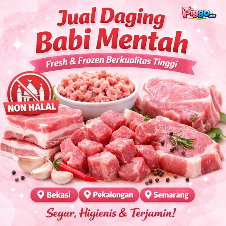 jual daging babi mentah