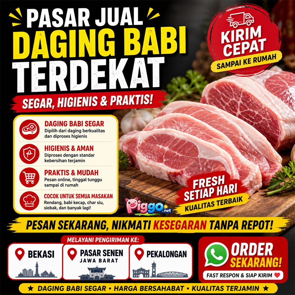 pasar jual daging babi terdekat img